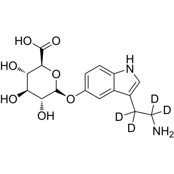 Serotonin glucuronide-d4 1620326-22-8